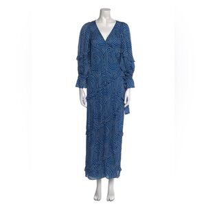 Rhode maxi wrap dress